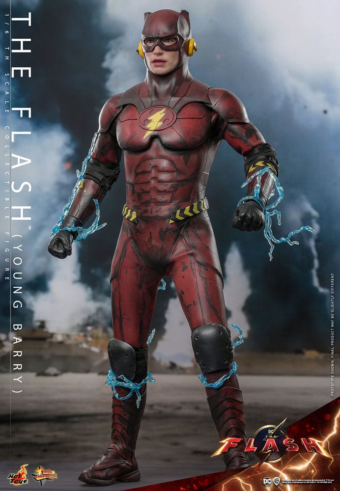 DC Comics The Flash Movie The Flash (Young Barry) 30 cm 1/6 Scale Hot Toys Masterpiece Action Figure