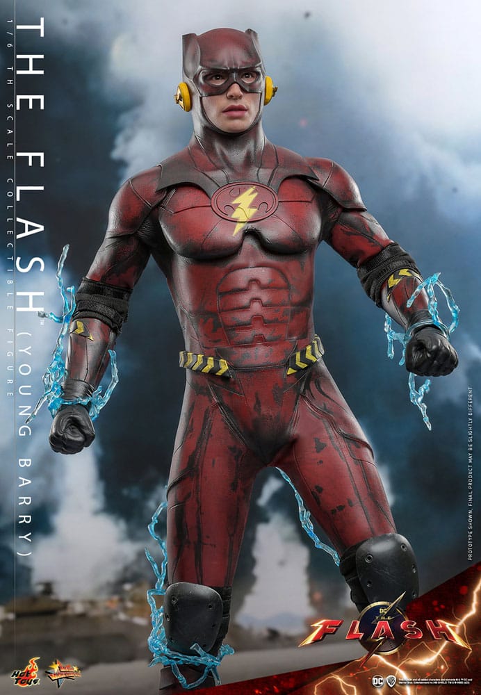 DC Comics The Flash Movie The Flash (Young Barry) 30 cm 1/6 Scale Hot Toys Masterpiece Action Figure