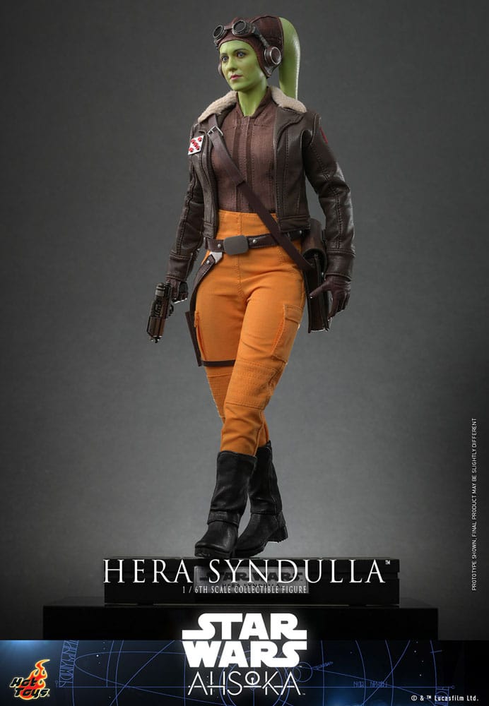 Star Wars Ahsoka Hera Syndulla 28cm 1/6 Scale Hot Toys Action Figure