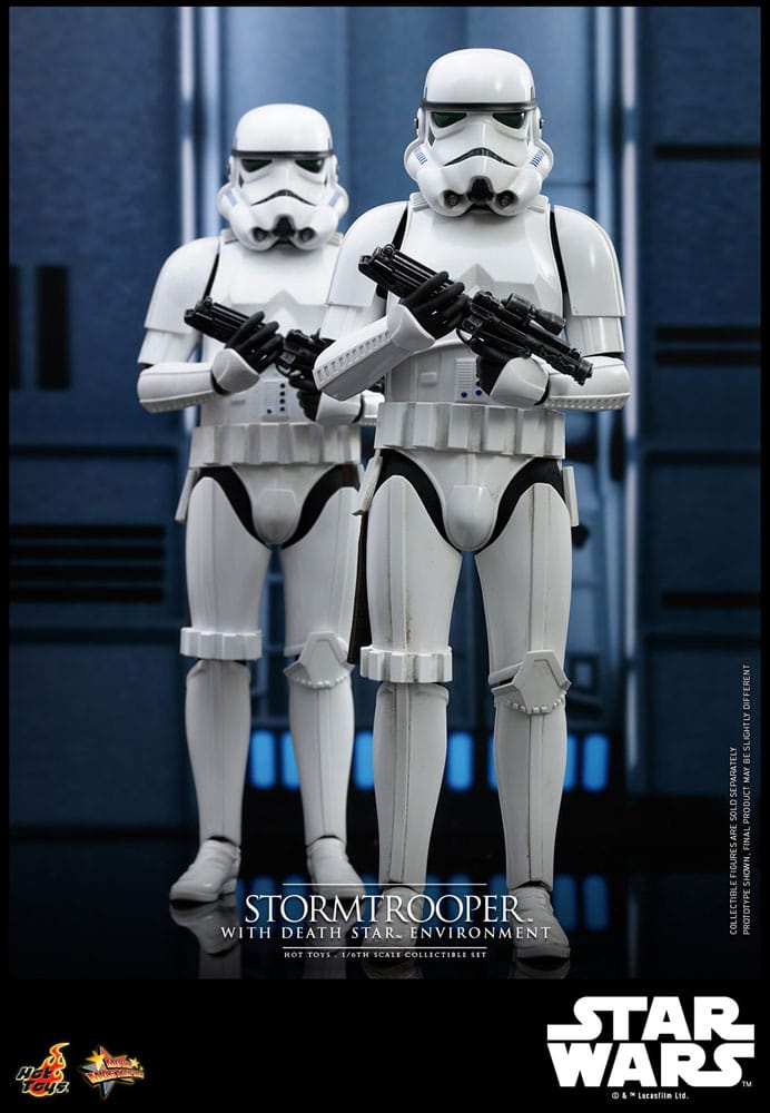 Star Wars Movie Masterpiece Stormtrooper with Death Star Environment 30 cm 1/6 Action Figure