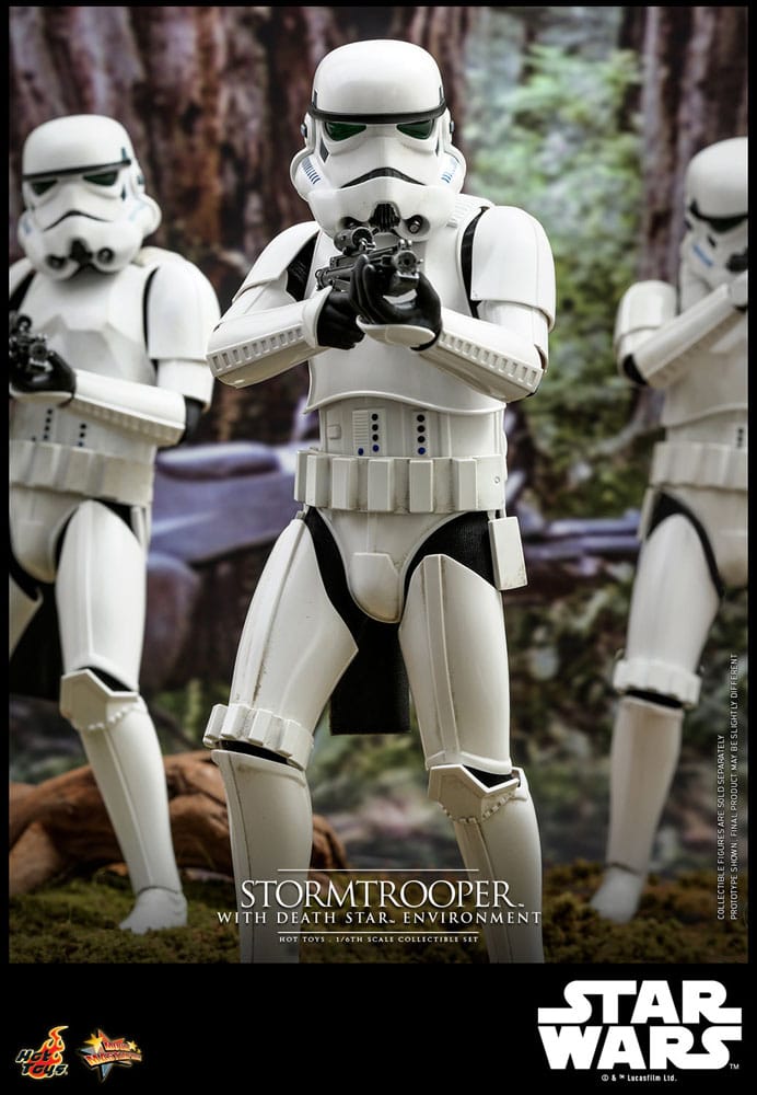 Star Wars Movie Masterpiece Stormtrooper with Death Star Environment 30 cm 1/6 Action Figure
