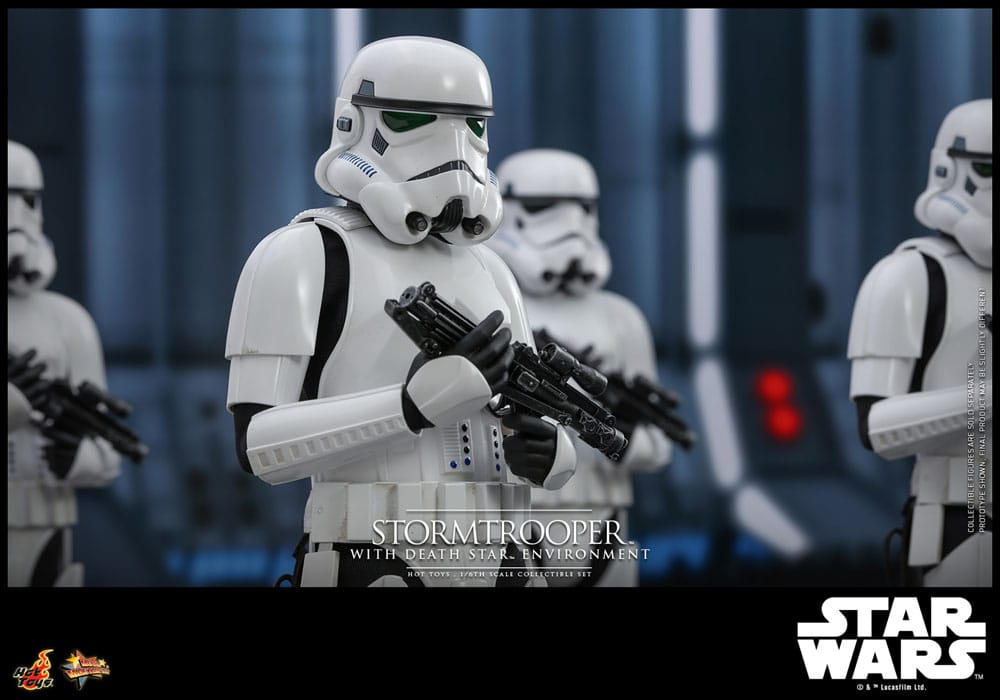 Star Wars Movie Masterpiece Stormtrooper with Death Star Environment 30 cm 1/6 Action Figure
