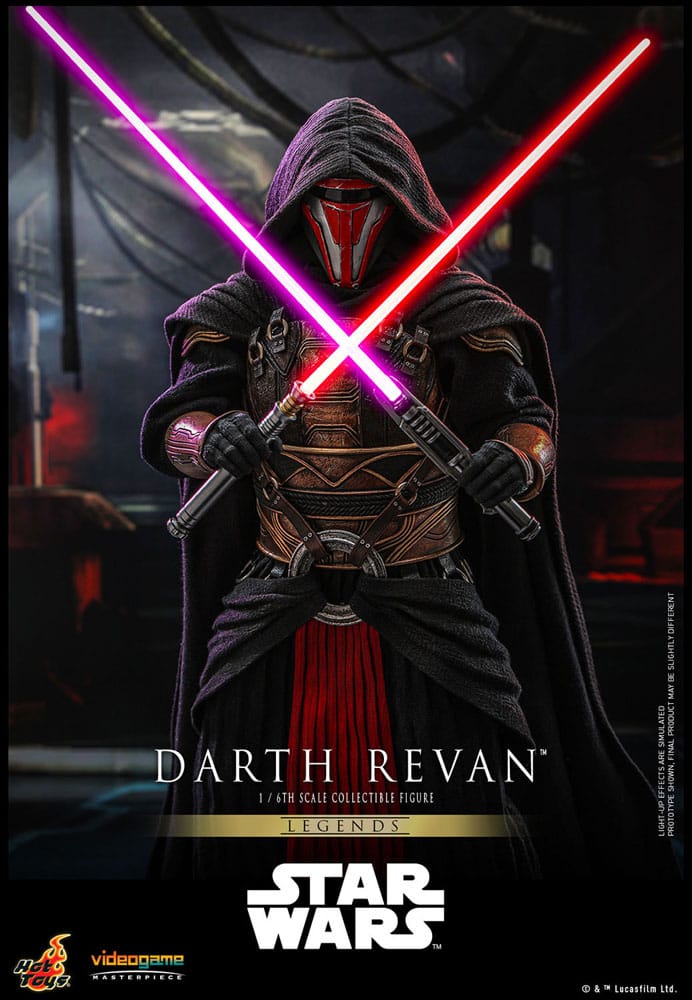 Star Wars Legends Darth Revan 31 cm 1/6 Videogame Masterpiece Action Figure