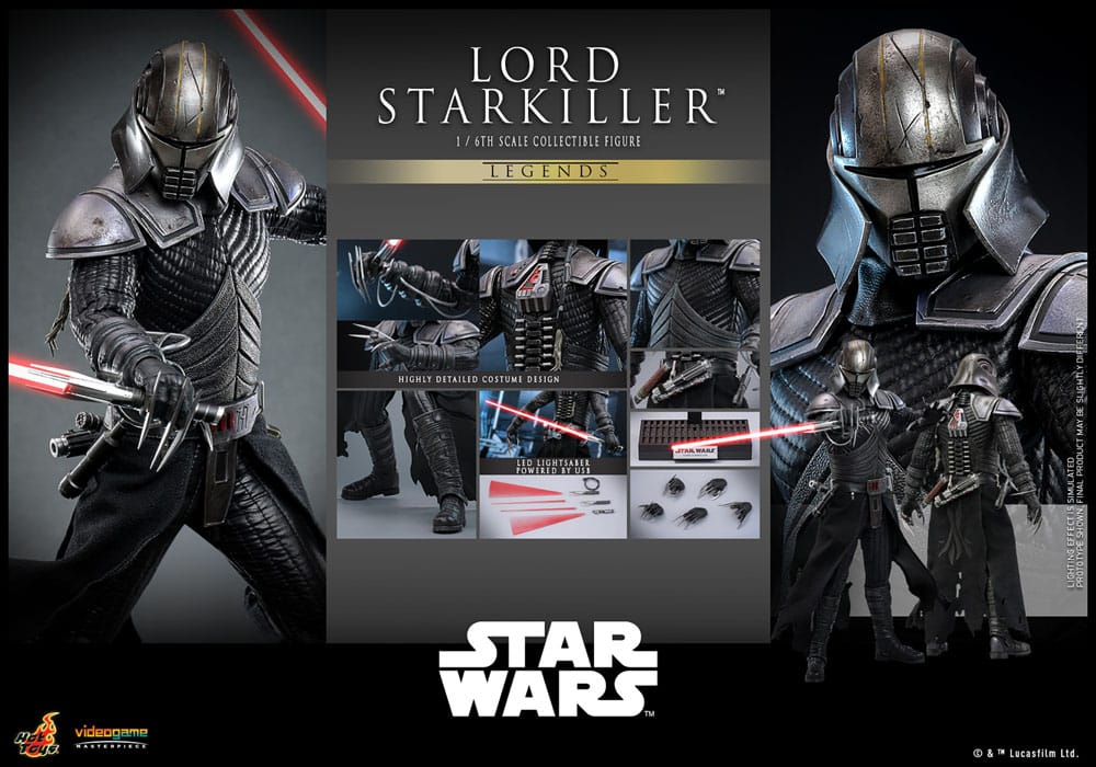 Star Wars Legends Videogame Masterpiece Lord Starkiller 31 cm 1/6 Action Figure