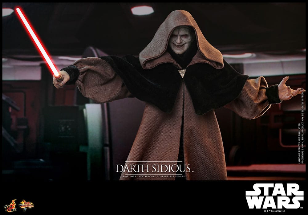 Star Wars Movie Masterpiece Darth Sidious 29 cm 1/6 Action Figure