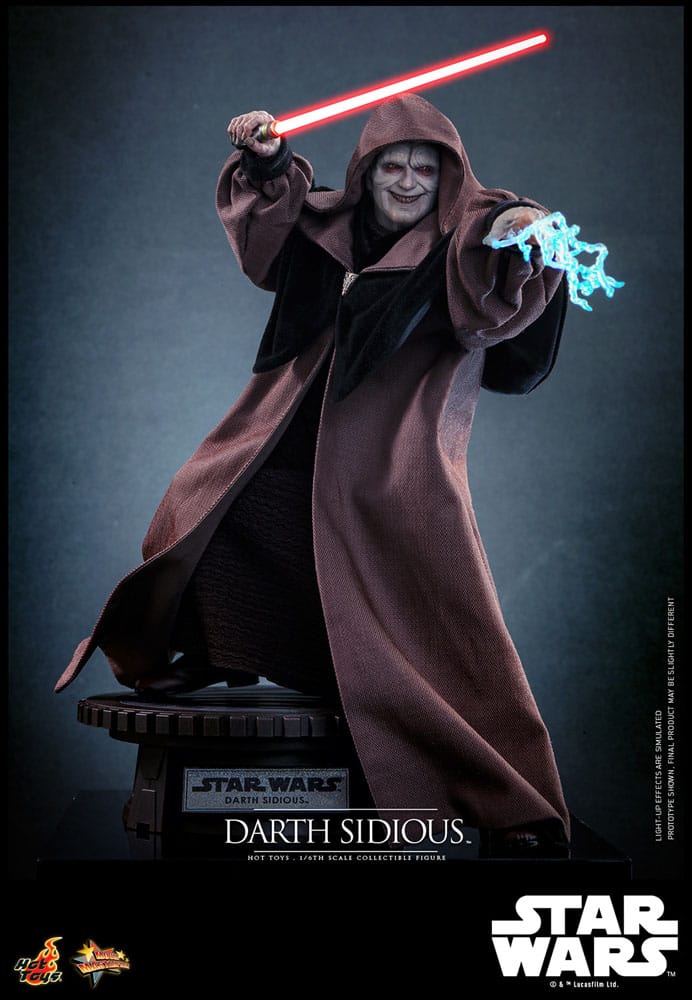 Star Wars Movie Masterpiece Darth Sidious 29 cm 1/6 Action Figure