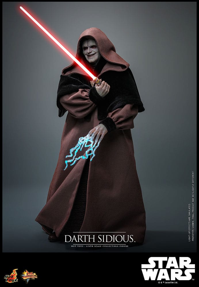 Star Wars Movie Masterpiece Darth Sidious 29 cm 1/6 Action Figure