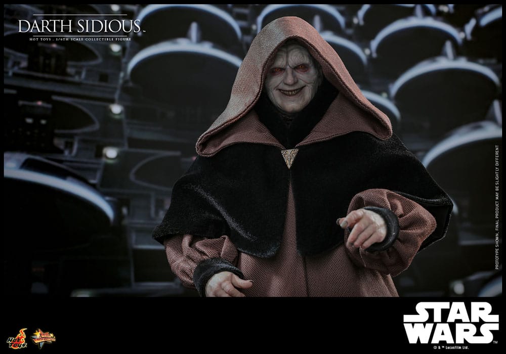 Star Wars Movie Masterpiece Darth Sidious 29 cm 1/6 Action Figure