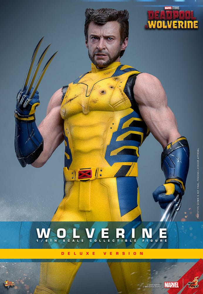 Deadpool & Wolverine Movie Masterpiece Wolverine (Deluxe Version) 31 cm 1/6 Action Figure