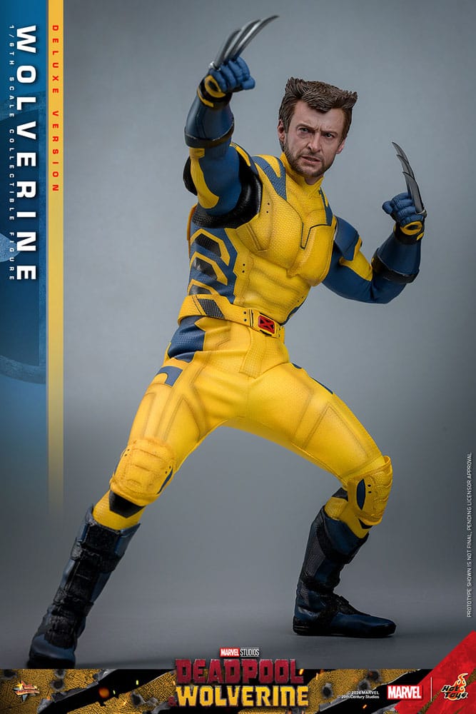 Deadpool & Wolverine Movie Masterpiece Wolverine (Deluxe Version) 31 cm 1/6 Action Figure