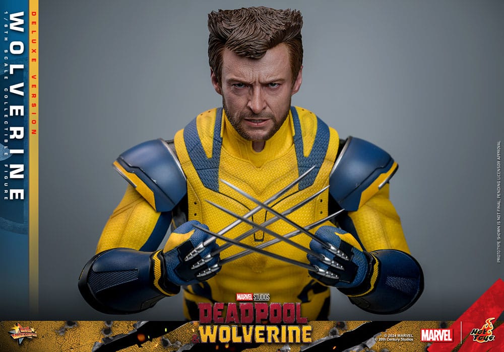 Deadpool & Wolverine Movie Masterpiece Wolverine (Deluxe Version) 31 cm 1/6 Action Figure