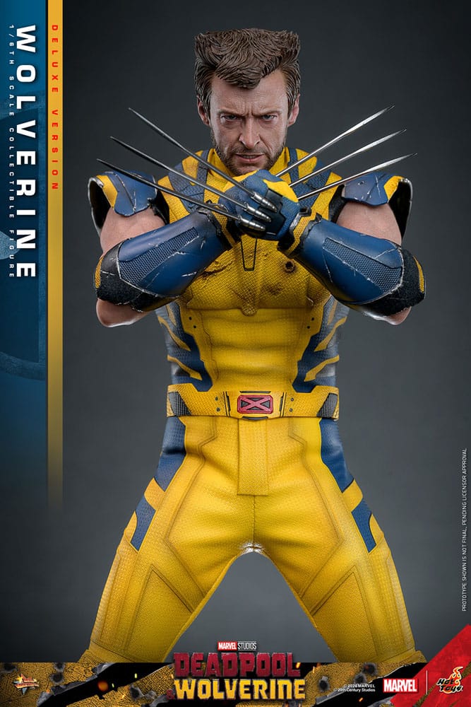 Deadpool & Wolverine Movie Masterpiece Wolverine (Deluxe Version) 31 cm 1/6 Action Figure