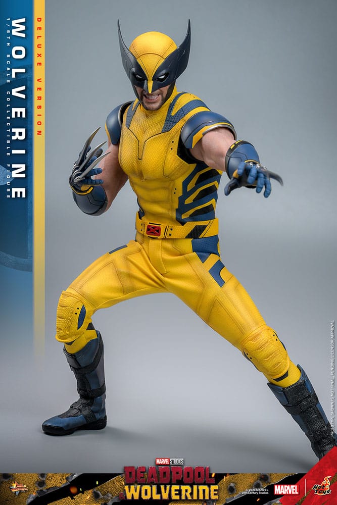 Deadpool & Wolverine Movie Masterpiece Wolverine (Deluxe Version) 31 cm 1/6 Action Figure