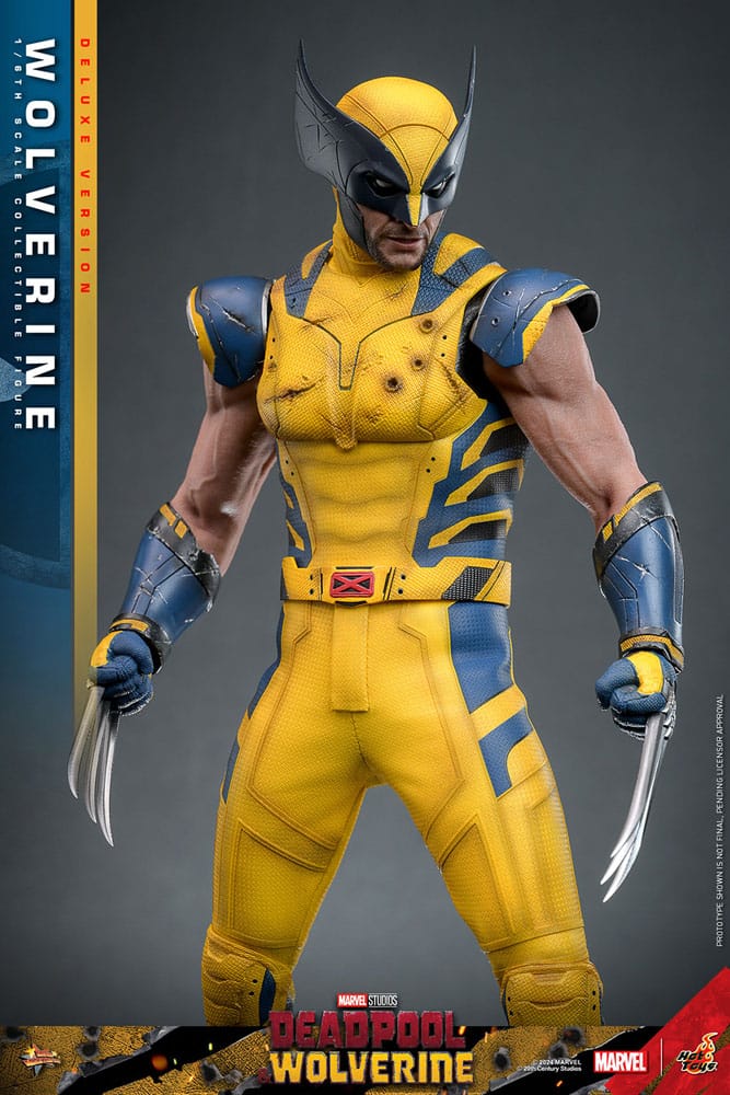 Deadpool & Wolverine Movie Masterpiece Wolverine (Deluxe Version) 31 cm 1/6 Action Figure