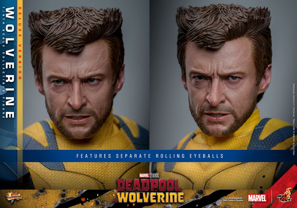 Deadpool & Wolverine Movie Masterpiece Wolverine (Deluxe Version) 31 cm 1/6 Action Figure