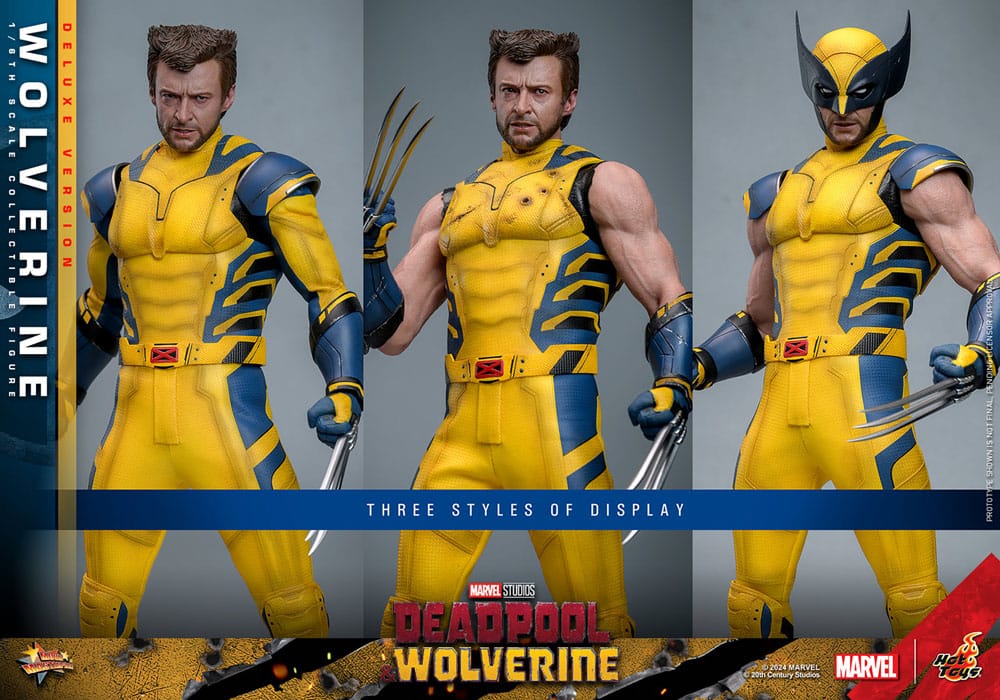 Deadpool & Wolverine Movie Masterpiece Wolverine (Deluxe Version) 31 cm 1/6 Action Figure