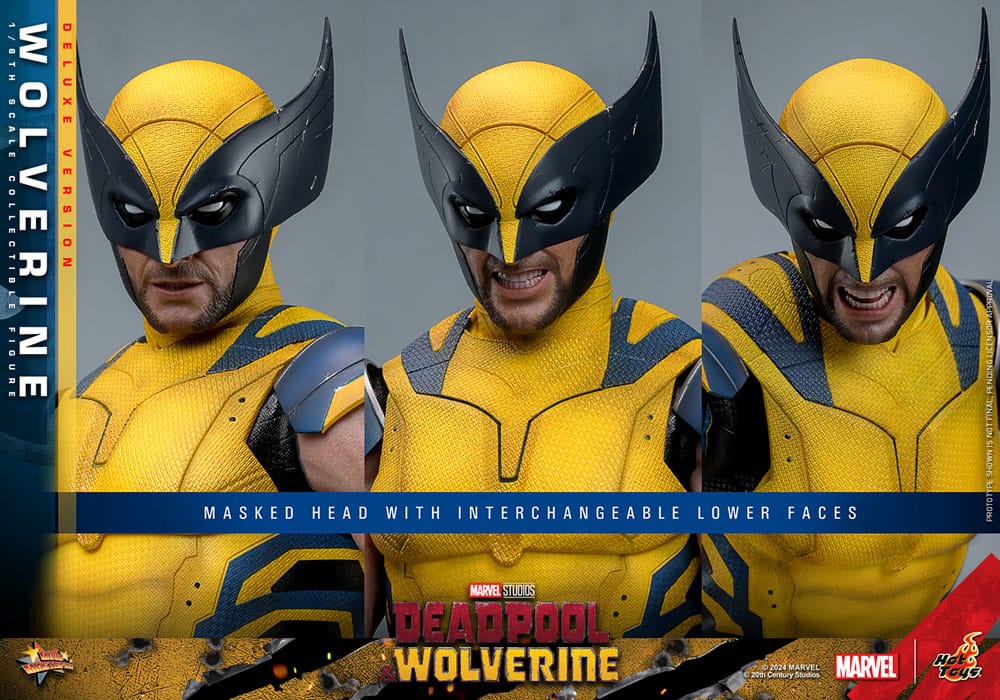 Deadpool & Wolverine Movie Masterpiece Wolverine (Deluxe Version) 31 cm 1/6 Action Figure