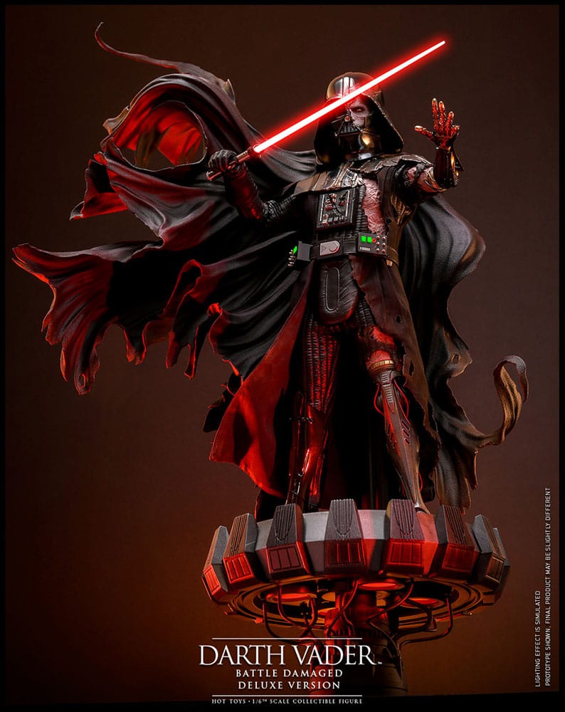 Star Wars Darth Vader (Battle Damaged) Deluxe Version 35 cm 1/6 Action Figure