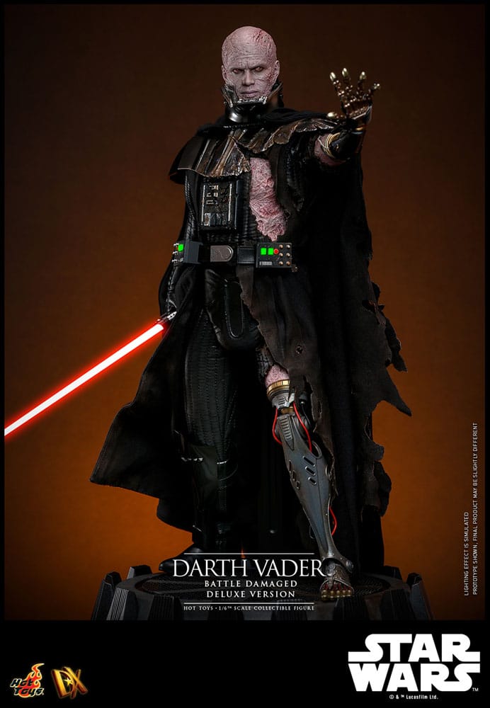 Star Wars Darth Vader (Battle Damaged) Deluxe Version 35 cm 1/6 Action Figure