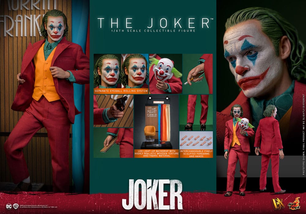 The Joker Movie Masterpiece 30 cm 1/6 Action Figure