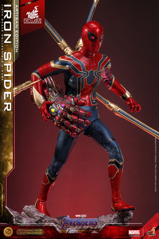 Avengers: Endgame Movie Masterpiece Action Figure 1/6 Iron Spider Artisan Edition 28 cm