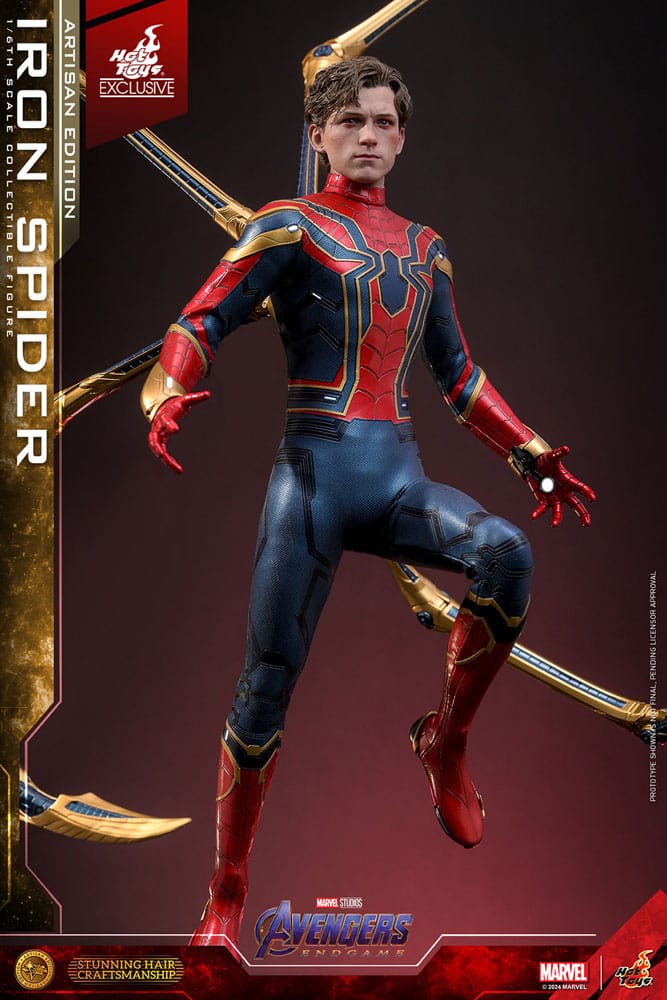 Avengers: Endgame Movie Masterpiece Action Figure 1/6 Iron Spider Artisan Edition 28 cm