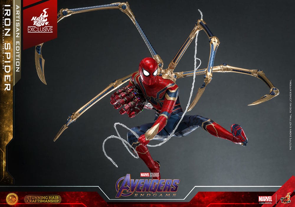 Avengers: Endgame Movie Masterpiece Action Figure 1/6 Iron Spider Artisan Edition 28 cm