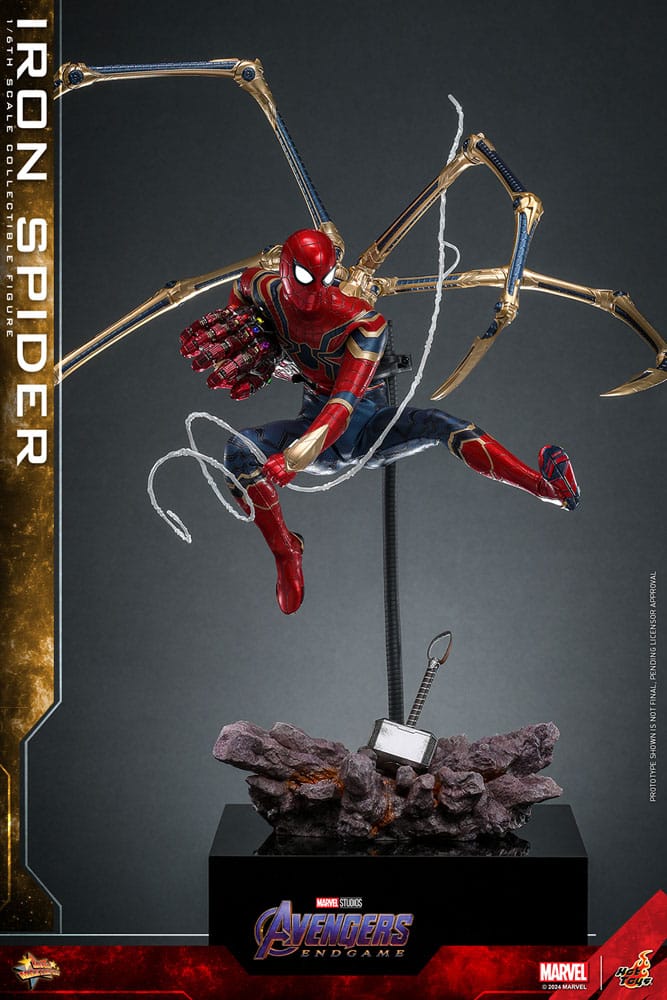 Avengers: Endgame Movie Masterpiece Iron Spider 28 cm 1/6 Action Figure