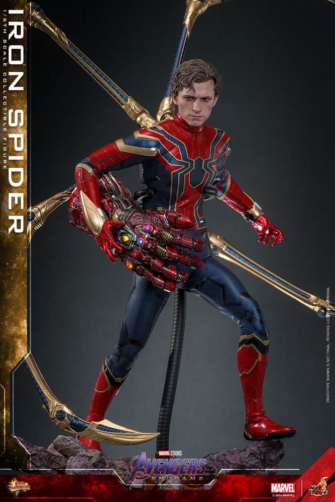 Avengers: Endgame Movie Masterpiece Iron Spider 28 cm 1/6 Action Figure