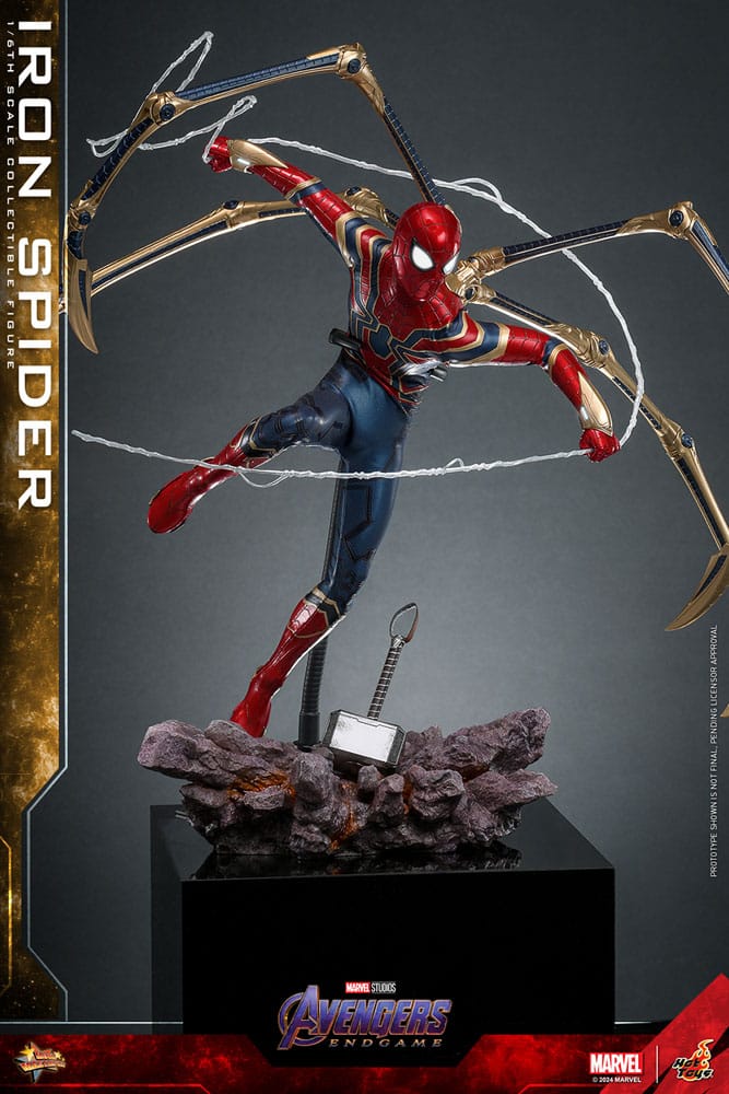 Avengers: Endgame Movie Masterpiece Iron Spider 28 cm 1/6 Action Figure