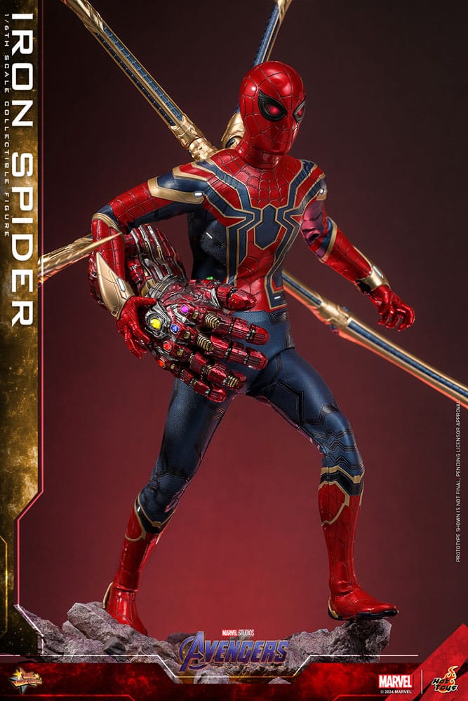 Avengers: Endgame Movie Masterpiece Iron Spider 28 cm 1/6 Action Figure