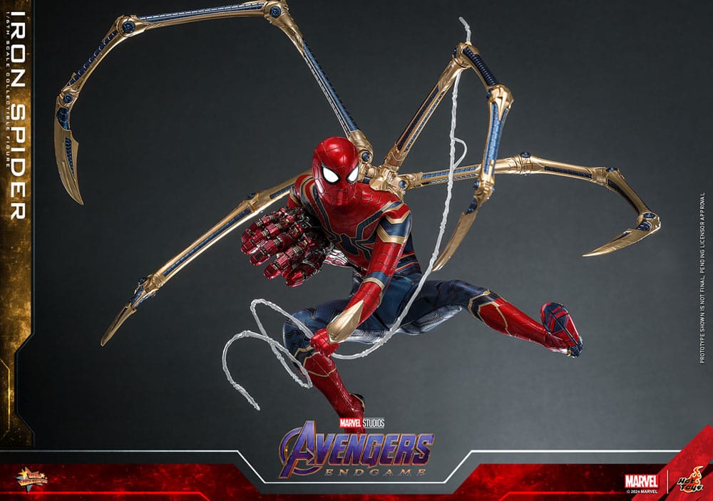 Avengers: Endgame Movie Masterpiece Iron Spider 28 cm 1/6 Action Figure