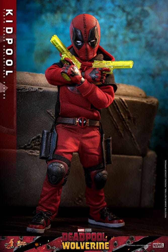 Deadpool & Wolverine Movie Kidpool 1/6 Movie Masterpiece Action Figure