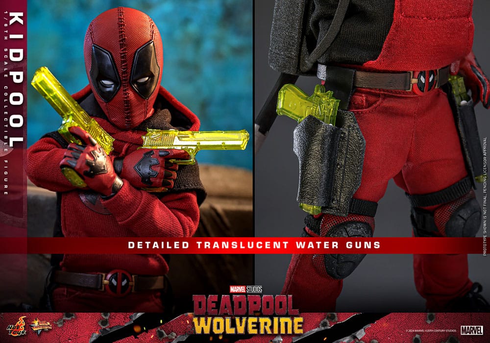 Deadpool & Wolverine Movie Kidpool 1/6 Movie Masterpiece Action Figure
