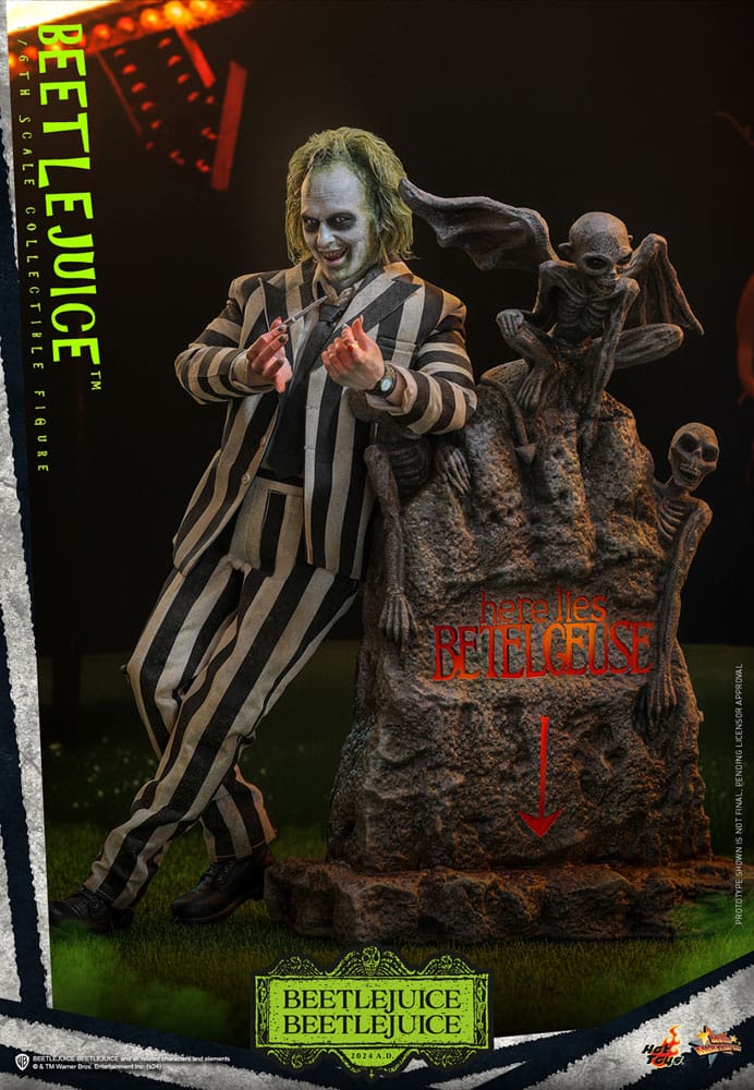 Beetlejuice Beetlejuice Movie Masterpiece Beetlejuice 30 cm 1/6 Action Figure
