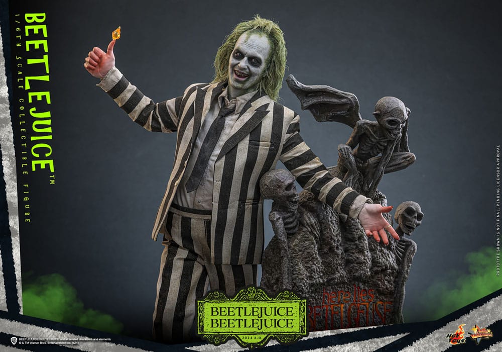 Beetlejuice Beetlejuice Movie Masterpiece Beetlejuice 30 cm 1/6 Action Figure