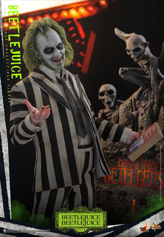 Beetlejuice Beetlejuice Movie Masterpiece Beetlejuice 30 cm 1/6 Action Figure