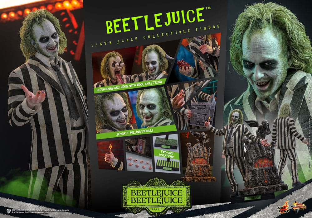 Beetlejuice Beetlejuice Movie Masterpiece Beetlejuice 30 cm 1/6 Action Figure