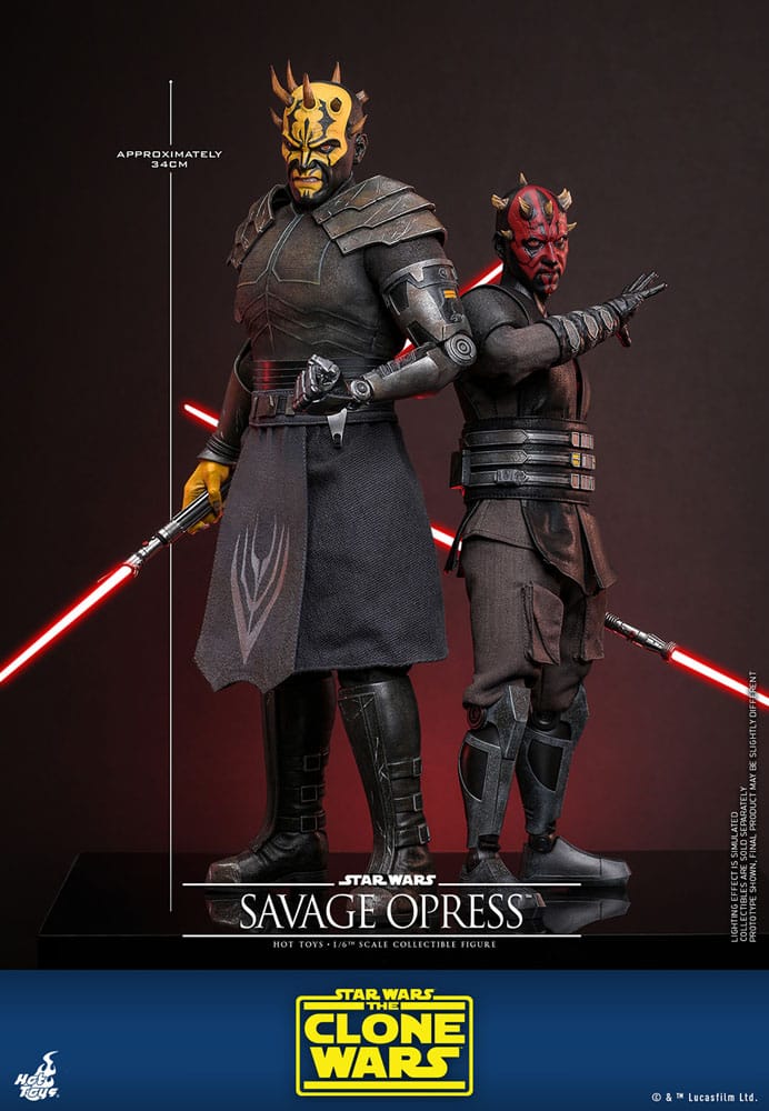 Star Wars: The Clone Wars Savage Opress 34 cm 1/6 Action Figure