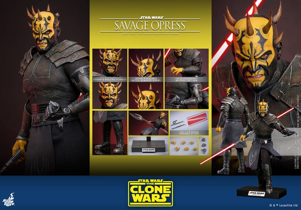 Star Wars: The Clone Wars Savage Opress 34 cm 1/6 Action Figure