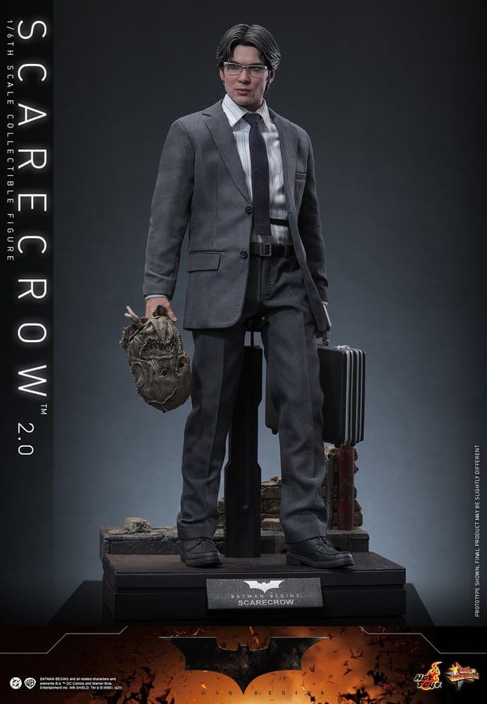Batman Begins Movie Masterpiece Action Figure 1/6 Scarecrow 2.0 30 cm
