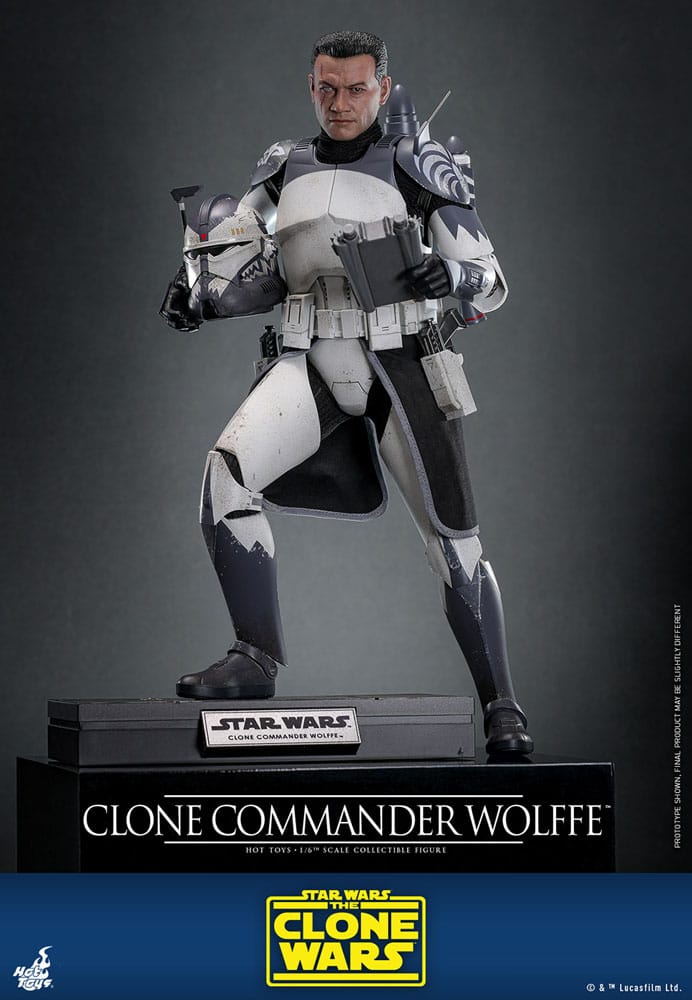 Star Wars The Clone Wars Clone Commander Wolffe 30 cm 1/6 Action Figure