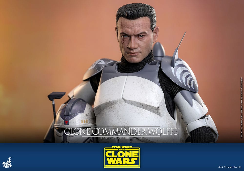 Star Wars The Clone Wars Clone Commander Wolffe 30 cm 1/6 Action Figure