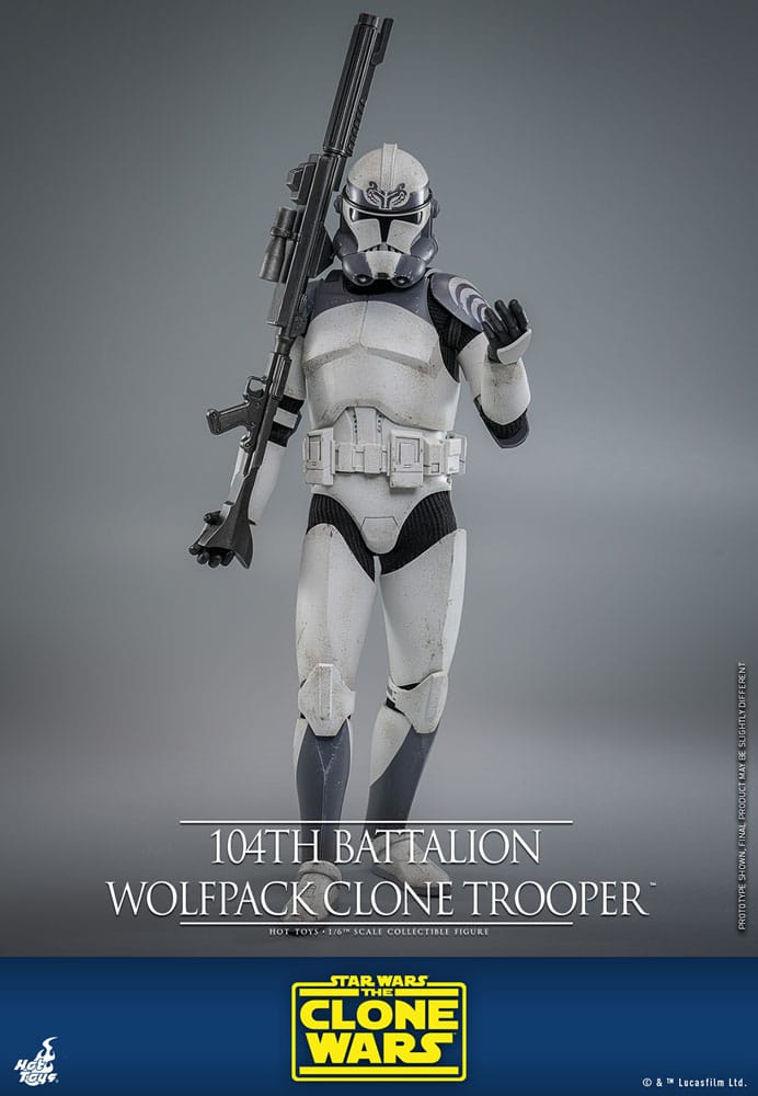 Star Wars The Clone Wars 104th Battalion Wolfpack Clone Trooper 30 cm 1/6 Action Figure