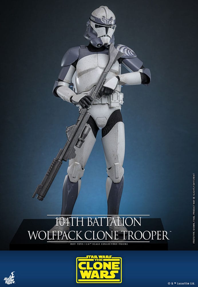 Star Wars The Clone Wars 104th Battalion Wolfpack Clone Trooper 30 cm 1/6 Action Figure