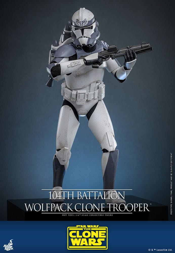 Star Wars The Clone Wars 104th Battalion Wolfpack Clone Trooper 30 cm 1/6 Action Figure
