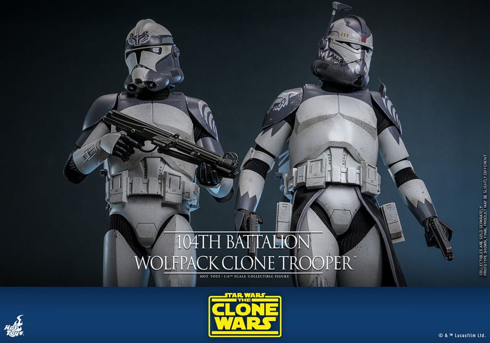 Star Wars The Clone Wars 104th Battalion Wolfpack Clone Trooper 30 cm 1/6 Action Figure