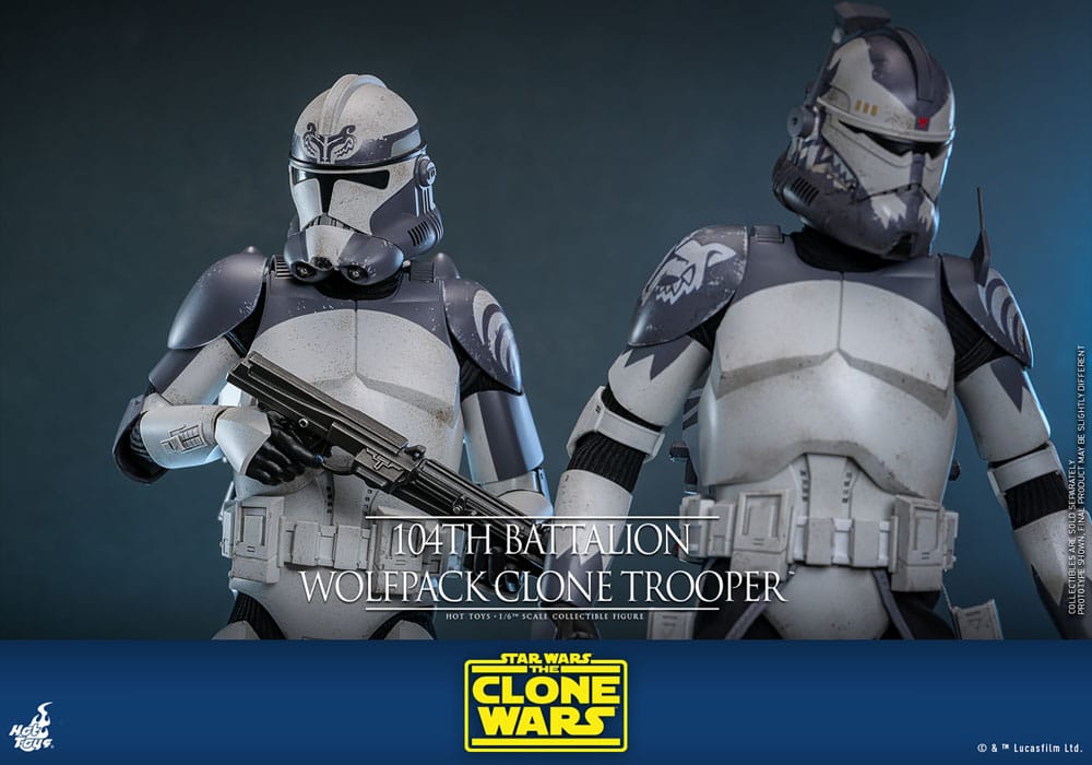 Star Wars The Clone Wars 104th Battalion Wolfpack Clone Trooper 30 cm 1/6 Action Figure