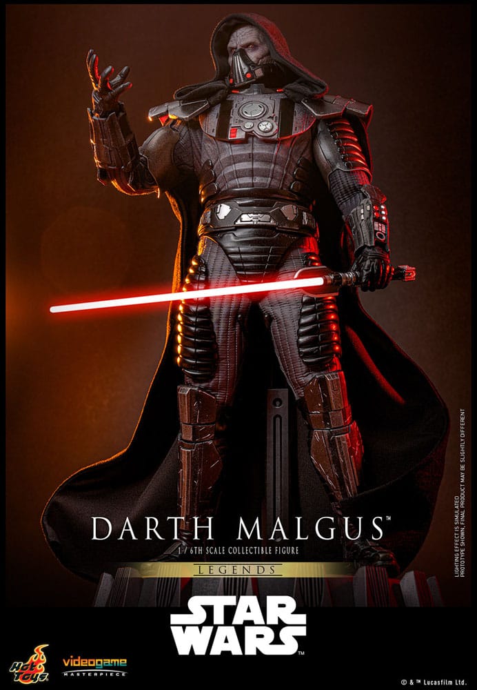 Star Wars Legends Videogame Darth Malgus 34 cm 1/6 Masterpiece Action Figure
