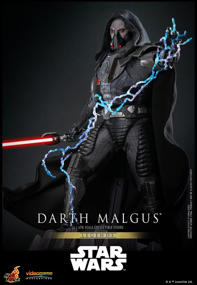 Star Wars Legends Videogame Darth Malgus 34 cm 1/6 Masterpiece Action Figure